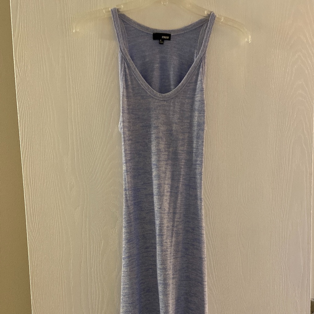 Soft cotton blue dress